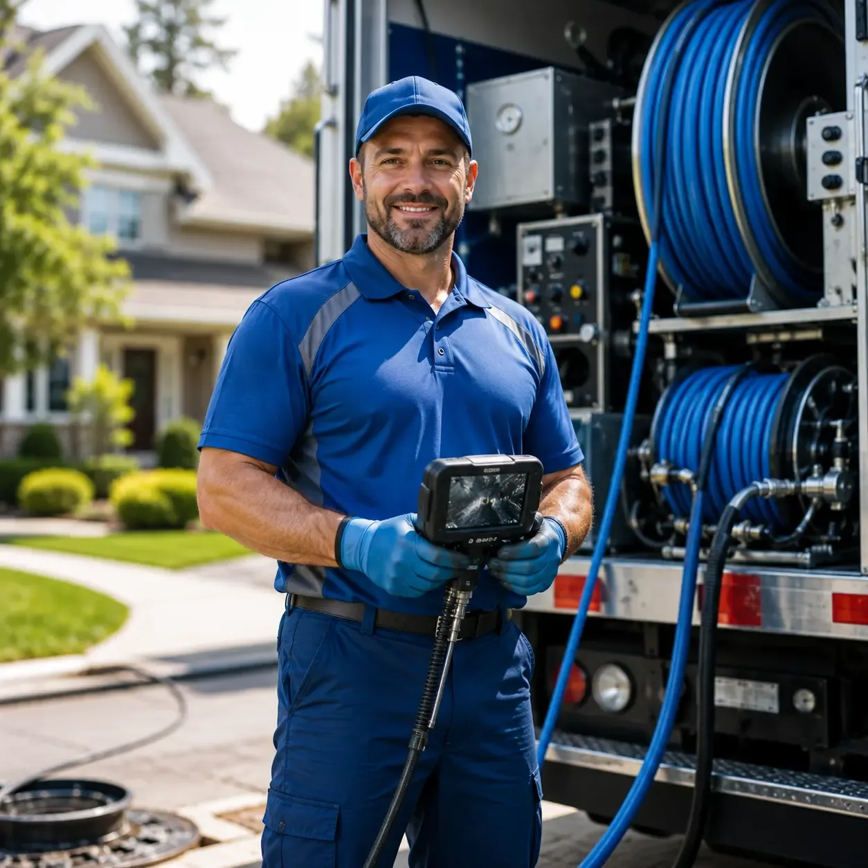 Local outdoor drain cleaning specialists in Jonesville, MI